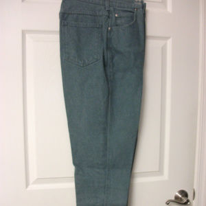 LAND'S END STRAIGHT LEG NEW BLUE JEANS SIZE 12P